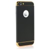 Husa iPhone 6 / 6S Elegance Luxury 3in1 Neagra Protectie Completa