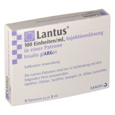 Insulina Lantus foto