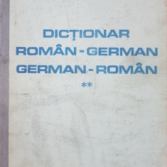 DICTIONAR GERMAN-ROMAN - Savin