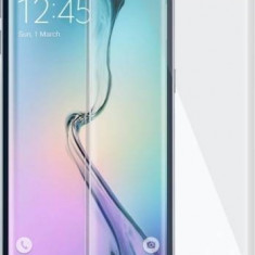 Folie de sticla 3D transparenta compatibila cu Samsung Galaxy S6 Edge ( CLEAR )