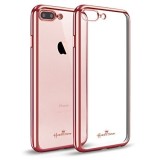 Husa Apple iPhone 7 / 8 Elegance Luxury Placata Rose Gold Electroplating