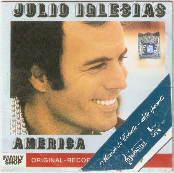 CD Julio Iglesias - America, original