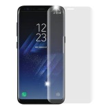 Folie de sticla 3D transparenta compatibila cu Samsung Galaxy S8 ( CLEAR ), Anti zgariere