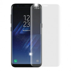 Folie de sticla 3D transparenta compatibila cu Samsung Galaxy S8 ( CLEAR )