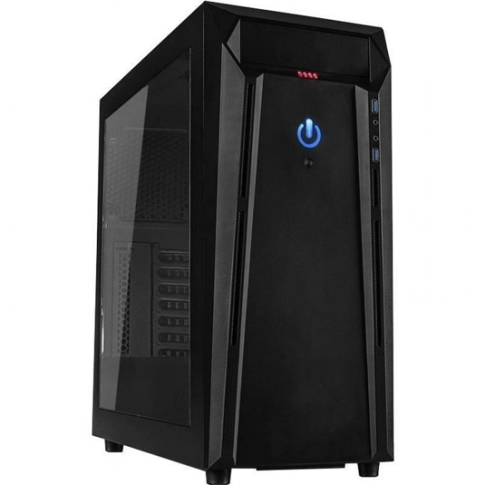 Carcasa desktop Inter-Tech N21-02 Arthurus , Middle Tower , Recomandat gaming , Negru foto mare Carcasa desktop Inter-Tech N21-02 Arthurus , Middle Tower , Recomandat gaming , Negru foto mare