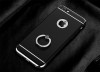 Husa iPhone 6 Plus/6S Plus Elegance Luxury 3in1 Ring Neagra