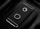 Husa iPhone 6 Plus/6S Plus Elegance Luxury 3in1 Ring Neagra