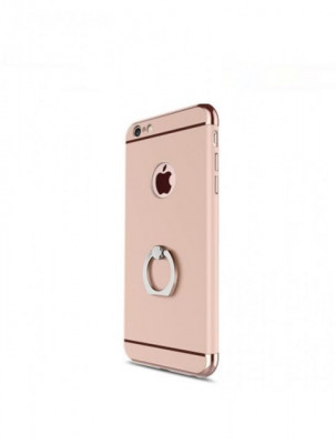 Husa Elegance Luxury Rose-Gold 3in1 Ultrasubtire cu inel pentru Apple iPhone 7 foto