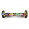 Scooter electric (hoverboard) Freewheel F1 - Graffiti Galben