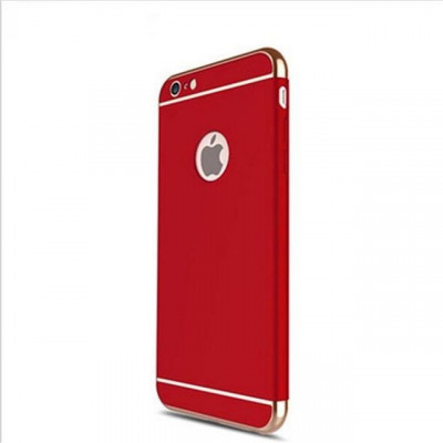 Husa Elegance Luxury 3in1 Red pentru Apple iPhone 6 Plus / Apple iPhone 6S Plus foto