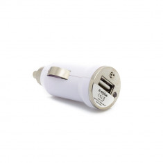 Incarcator auto USB 5V/1A CML 202 - alb foto