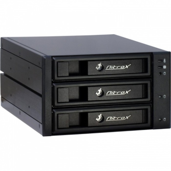 Rack intern Inter-Tech CobaNitrox VT-213 pentru 3 HDD foto mare Rack intern Inter-Tech CobaNitrox VT-213 pentru 3 HDD foto mare