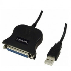 Cablu convertor USB2.0 la port PARALEL (centronics 36pin) (T/T), 1.5m, Logilink... foto