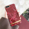 Husa ELEGANCE LUXURY insertii rosie- aurie Apple iPhone 6 / Apple iPhone 6S