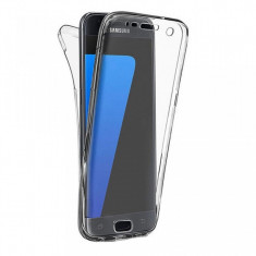 Husa 360º ultra slim TPU pentru Samsung S7 ( Fata - Spate) - Transparent