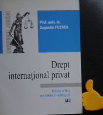 Drept international privat Augustin Fuerea Ed II foto