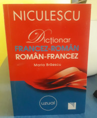 Dictionar Uzual Francez-Roman / Roman-Francez foto