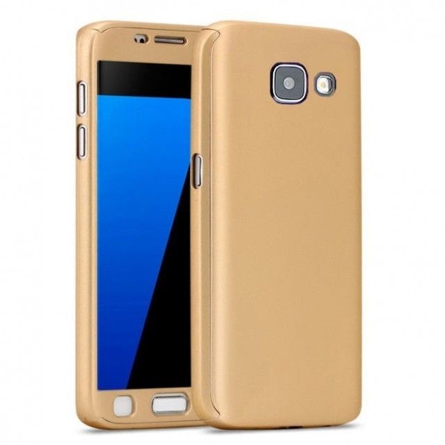 Husa FullBody Elegance Luxury Gold pentru Samsung Galaxy A5 2016 acoperire 360 grade cu folie de protectie GRATIS ! Husa FullBody Elegance Luxury Gold pentru Samsung Galaxy A5 2016 acoperire 360 grade cu folie de protectie GRATIS !
