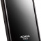 HDD ADATA extern (USB 3.0) 2.5&quot;, 1TB, design lucios, negru, LED indicator, 3...