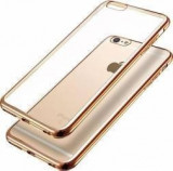 Husa ELEGANCE LUXURY Apple Iphone 7 / 8 PLUS PLACATA AURIU (ELECTROPLATING GOLD), iPhone 7/8 Plus