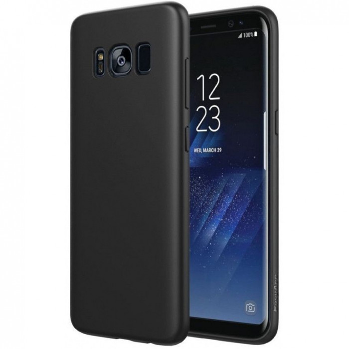 Husa Elegance Luxury Slim Antisoc Black pentru Samsung Galaxy S8 Plus