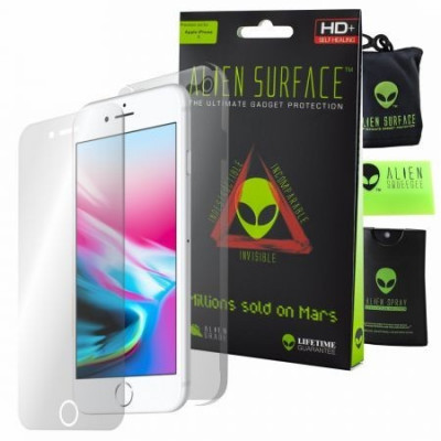 Folie Alien Surface HD, Apple iPhone 8, protectie ecran, spate, laterale foto