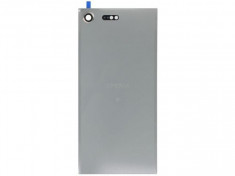 Capac baterie Sony Xperia XZ Premium, G8141, G8142 argintiu original foto