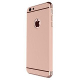 Husa Elegance Luxury 3in1 Ultrasubtire Rose-Gold pentru Apple iPhone 7, Roz