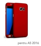 Husa FullBody Elegance Luxury Red Samsung Galaxy A5 360 grade +folie protectie