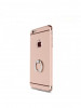 Husa Elegance Luxury 3in1 Ring Rose-Gold pentru Apple iPhone 6 Plus / 6S Plus