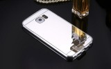 Husa Oglinda Argintie pentru Samsung Galaxy S6 Edge