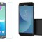 Pachet husa slim Black Samsung Galaxy J3 2017 + folie protectie gratis