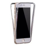 Husa FullBody Elegance Luxury ultra slim TPU Transparent pentru Apple iPhone 7