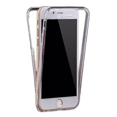 Husa FullBody Elegance Luxury ultra slim TPU Transparent pentru Apple iPhone 7 foto