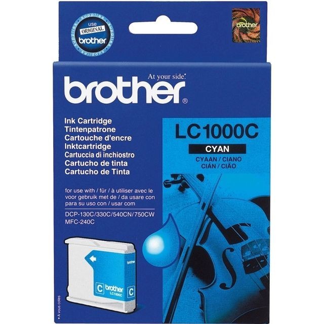 Cartus cerneala Original Brother Cyan, compatibil DCP-130C/330C/540CN, 400pag... foto mare Cartus cerneala Original Brother Cyan, compatibil DCP-130C/330C/540CN, 400pag... foto mare