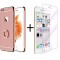 Pachet husa 3in1 Ring Silver Apple iPhone 7 Plus + folie sticla