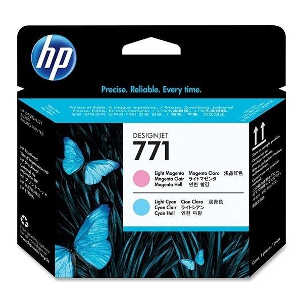 Cartus cerneala Original HP Magenta Light+Cyan Light 771 Printhead, compatibil... foto mare Cartus cerneala Original HP Magenta Light+Cyan Light 771 Printhead, compatibil... foto mare