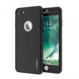 Husa iPhone 6 Plus/6S Plus 360 Full Body Neagra + Folie Protectie
