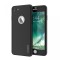 Husa Black iPhone 6 Plus/6S Plus acoperire completa 360 + folie protectie