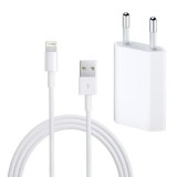 Adaptor priza + cablu de date / incarcare Original Apple, Oem