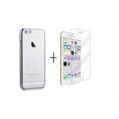 Pachet husa ESilver Apple iPhone 6 Plus/6S Plus + folie de protectie