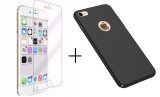 Pachet husa Elegance Luxury Antisoc Black Apple iPhone 7 + folie sticla gratis