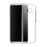 Husa Elegance Luxury TPU Slim transparenta pentru Samsung Galaxy S8 Plus !, Negru