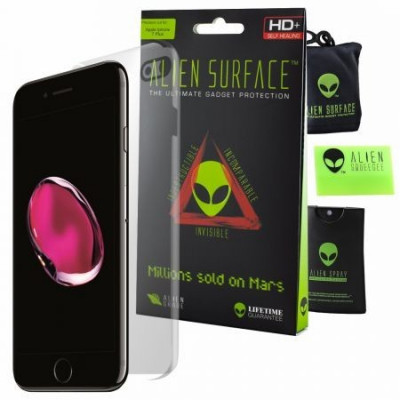 Folie Alien SurfaceHD,Apple iPhone 7+,protectie spate,laterale+Alien Fiber cadou foto