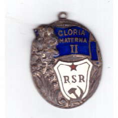 Ordinul Gloria Materna RSR, cls. a II-a, doar partea inferioara