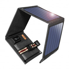 Incarcator solar 1 usb, 5V, 2A putere 14W nou foto