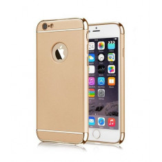 Husa Elegance Luxury 3in1 Ultrasubtire Gold pentru Apple iPhone 7 Plus