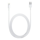 Cablu Date/Incarcare Lightning Apple Original Alb, Compatibil iPhone/iPad/AirPods