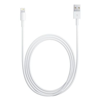 Cablu de date/incarcare Lightning alb Original Apple foto