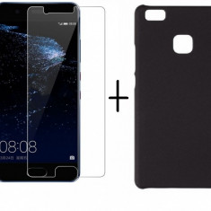 Pachet husa X-LEVEL Metalic Black Huawei P10 Lite + folie protectie gratis